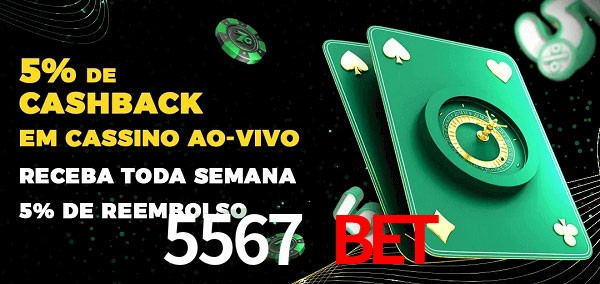 Promoções do cassino ao Vivo 5567 Bet